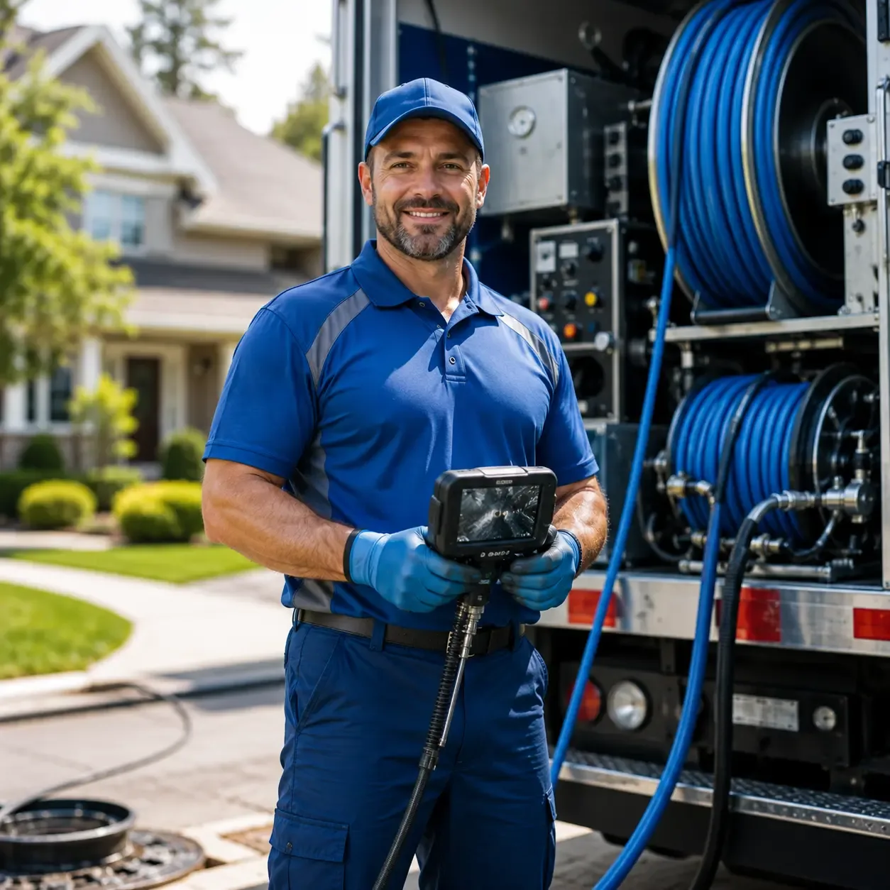 Local outdoor drain cleaning specialists in Tatamy, PA
